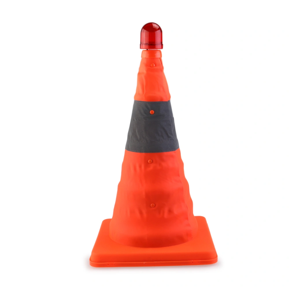 Collapsible Reflective 45cm Traffic Safety Cone Warning Cone (Red)