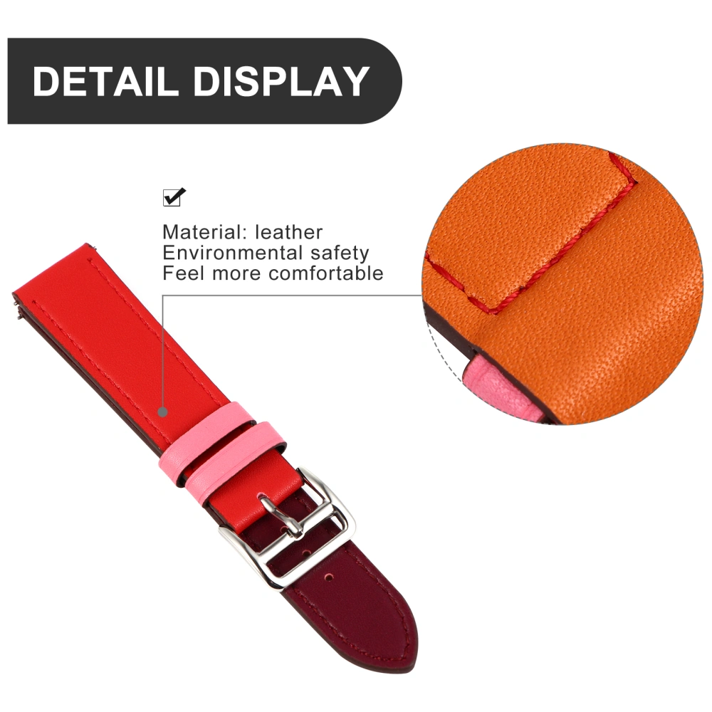 Watch Band Genuine Leather Watch Strap Belt Compatible for Garmin Venu