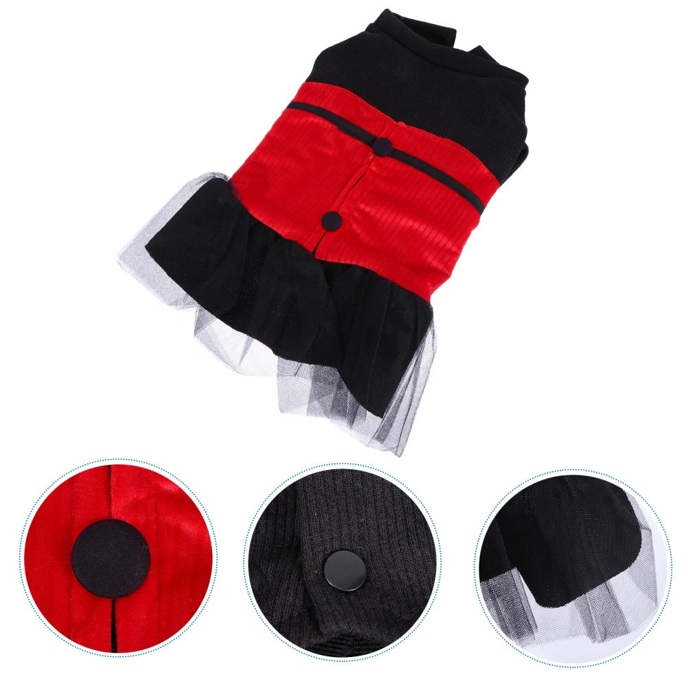 Pet Puppy Dress Dog Dress Skirt Pet Formal Dress Clothes Skirt Apparel Supplies