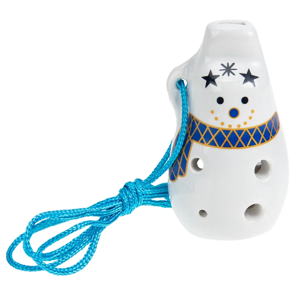 Beginner Ceramic Ocarina Musical Instrument Children Soprano C Ocarina Instrument