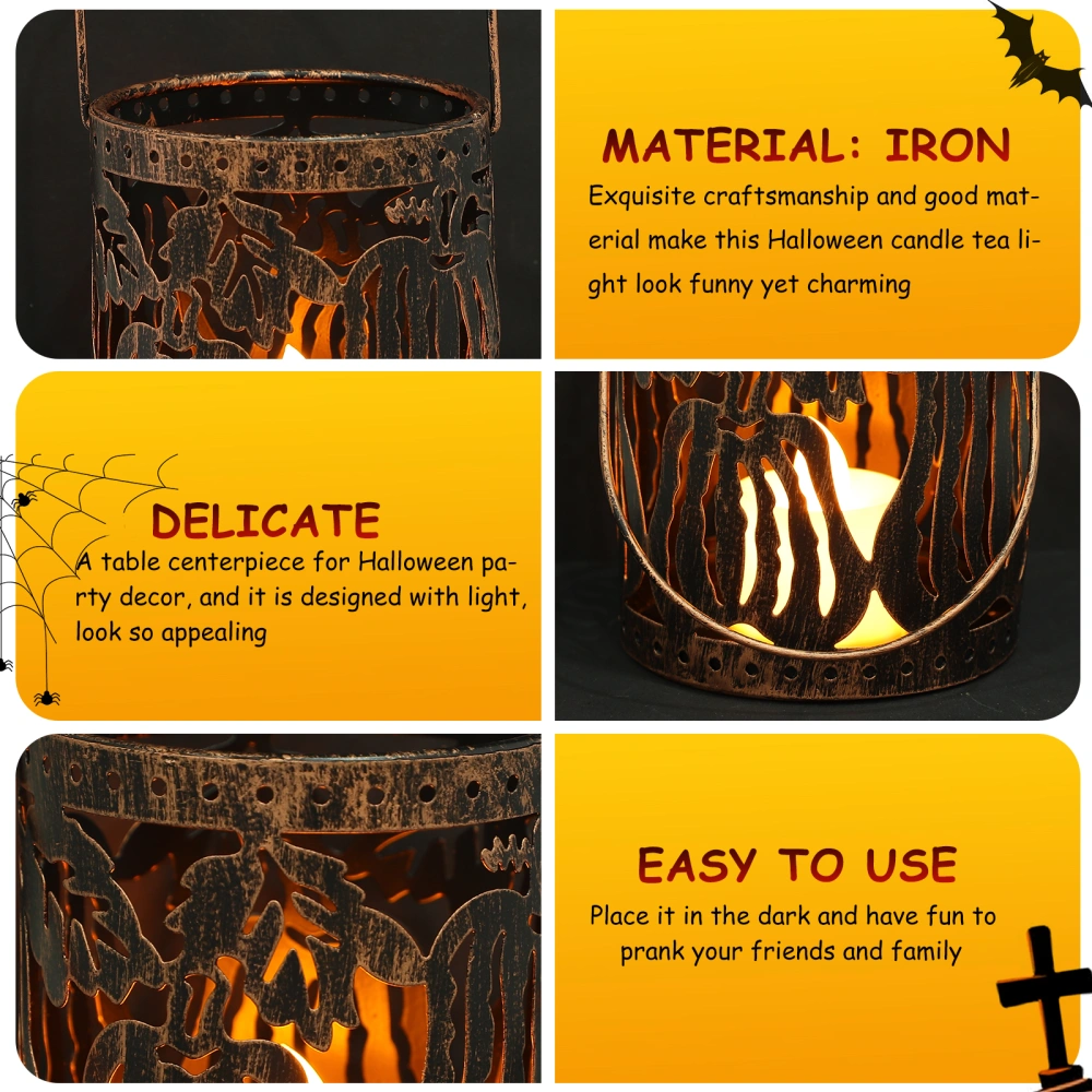 Halloween Candle Light Halloween Flameless Candle Tealight for Home Decoration