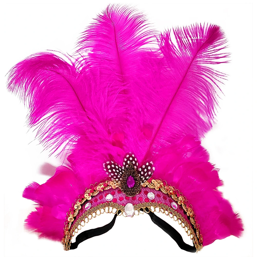 Carnival Fascinator Headpiece Decorative Headband Plumage Headband Fascinator Headband