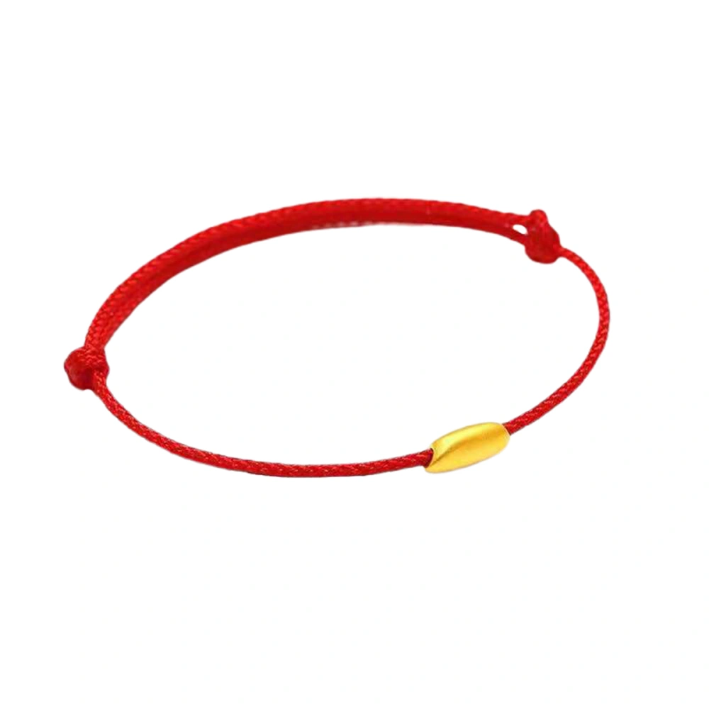 Simple Bracelet Rat Year Bead Red Rope Fashion Wrist Chain for Women Girl Lady