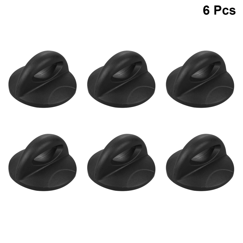 6pcs Universal Pot Lid Pan Handgrip Pot Cover Handle Kitchen Cookware Replacement (Large Size)