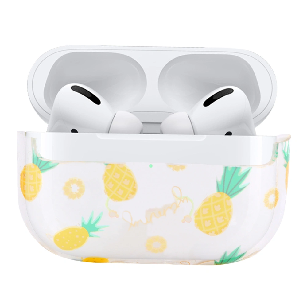 1Pc Pineapple Case compatible for Airpods Pro Pineapple Protective Cover compatible for Airpods Transparent Cover Compatible for Airpods Pro