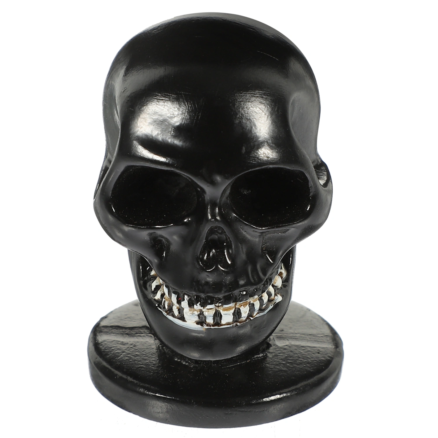 Skull Ornament Resin Decorative Skull Head Sculpture Human Head Skeleton Statue