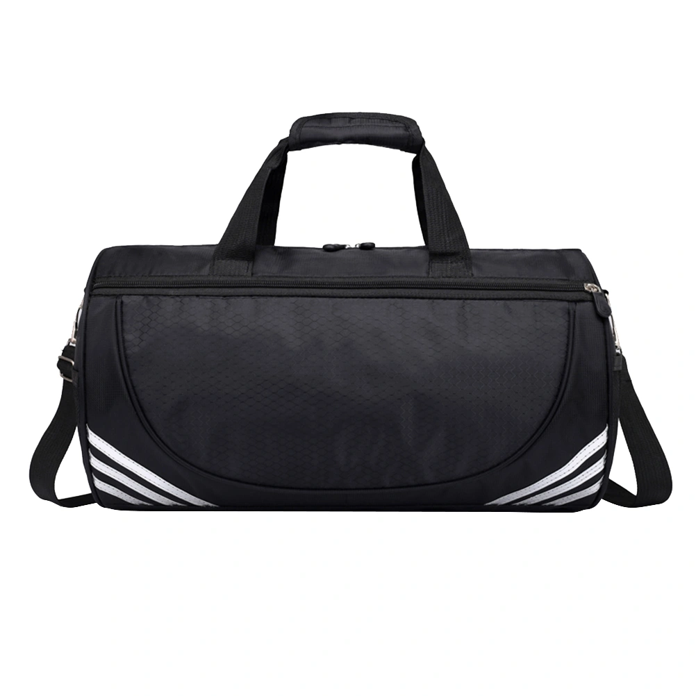 Travel Duffel Bag Sports Gym Fitness Bag Large Capacity Lightweight Travel Luggage Bag (Silver)