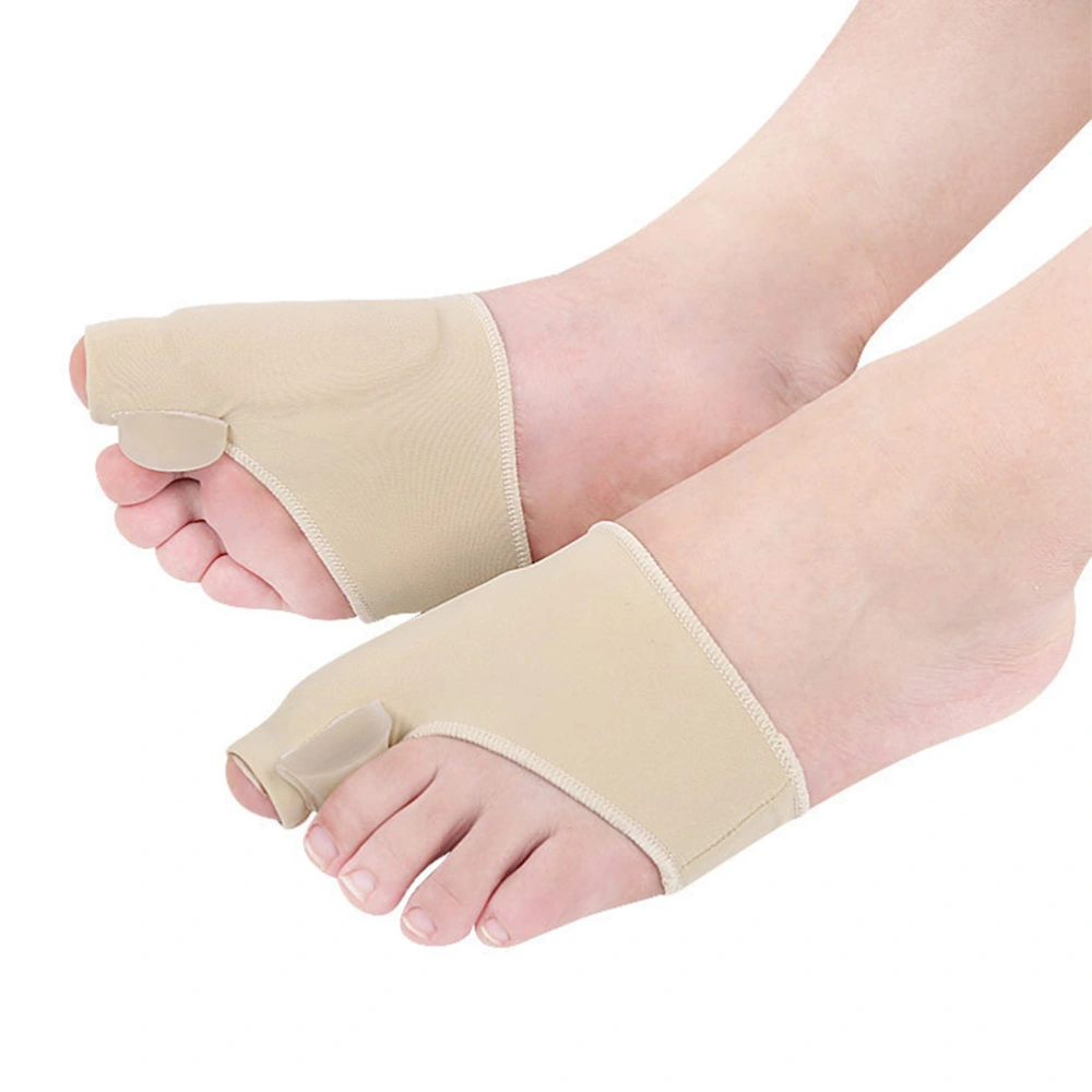 1PC Hallux Valgus Separator Silicone Gel Bunion Corrector Sleeve Toe Corrector Protective Cover for Men Women Home