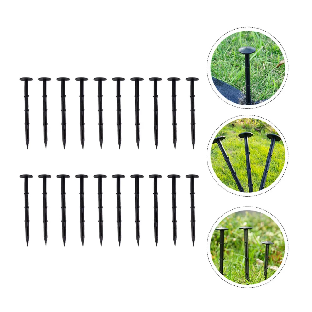 60pcs Garden Fixing Pegs Sand Ground Stakes Plant Fixed Accessory Gardening Tool