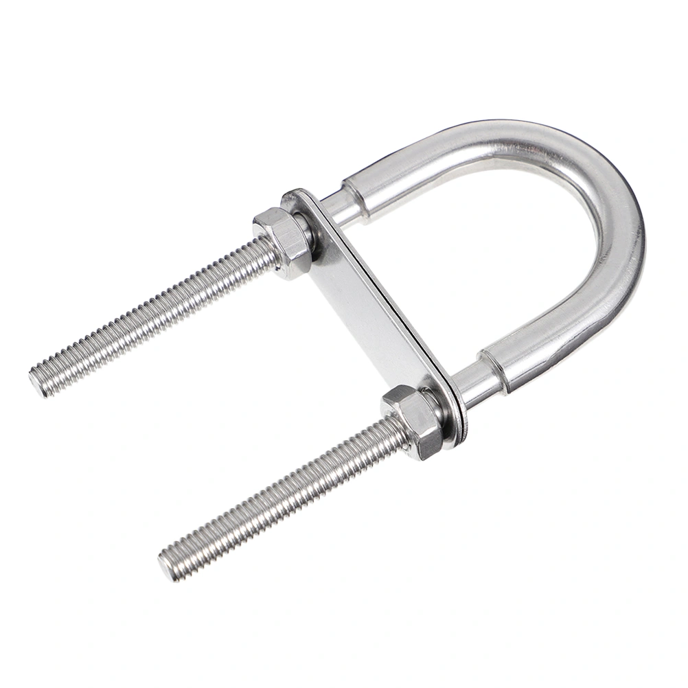 Stainless U Bolt Nuts Plates U-shaped Screw U-shaped Tube Clamp for Car