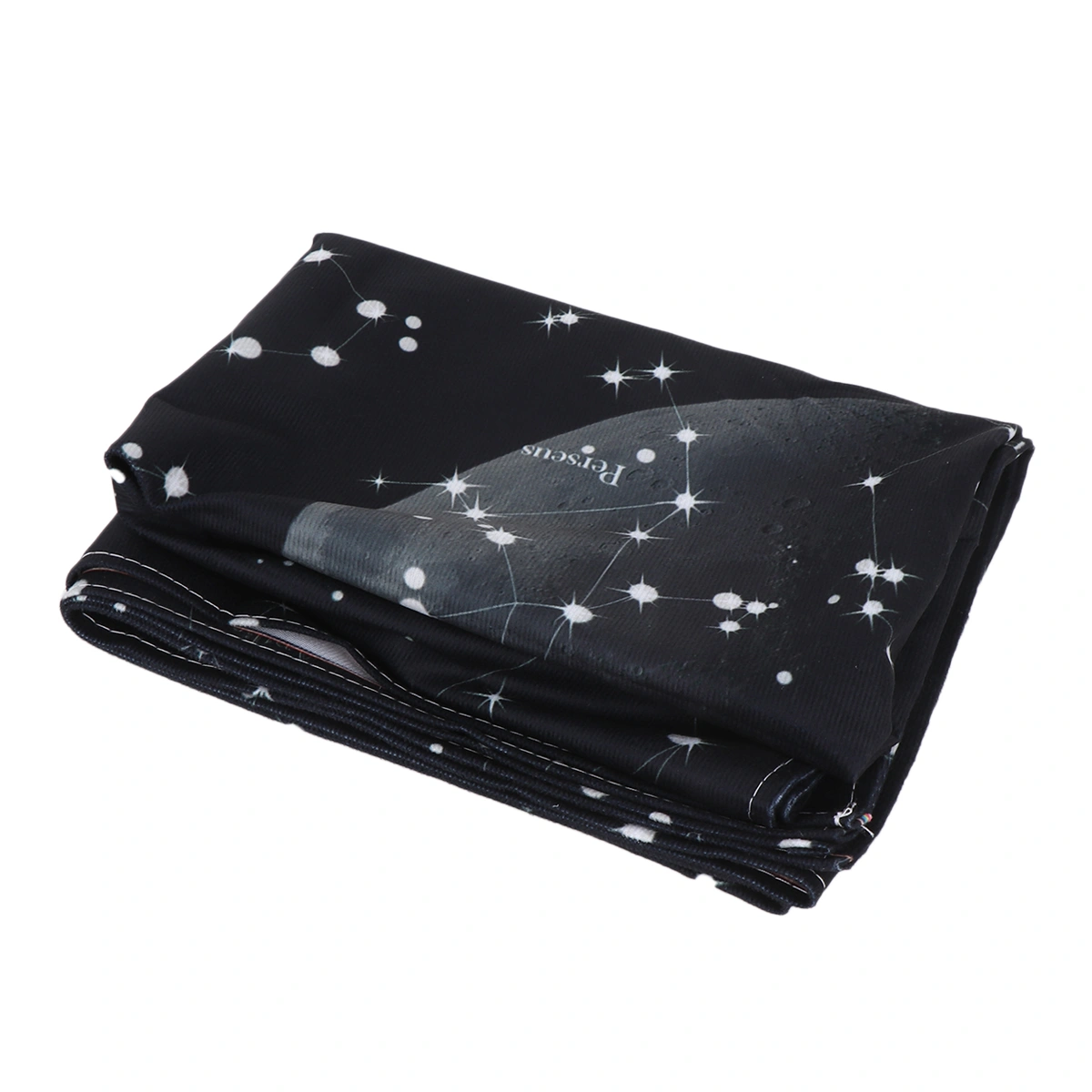 1PC Starry Sky Hanging Tapestry Printing Wall Hanging Tapestry Background Cloth Hanging Carpet Fresh Wall Ornament for Bedroom Living Room Decor Black