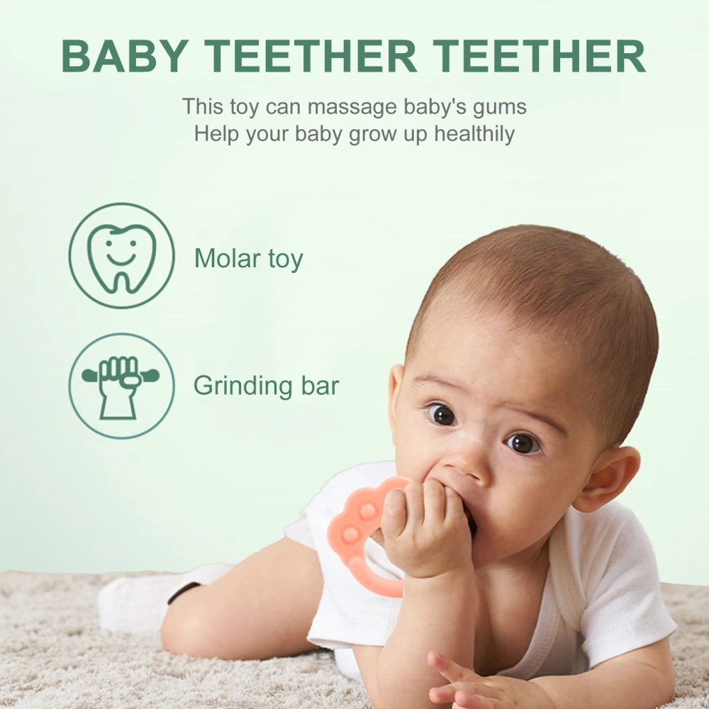 Temperature Resistance Baby Teethers Baby Teething Toy for Self-Soothing