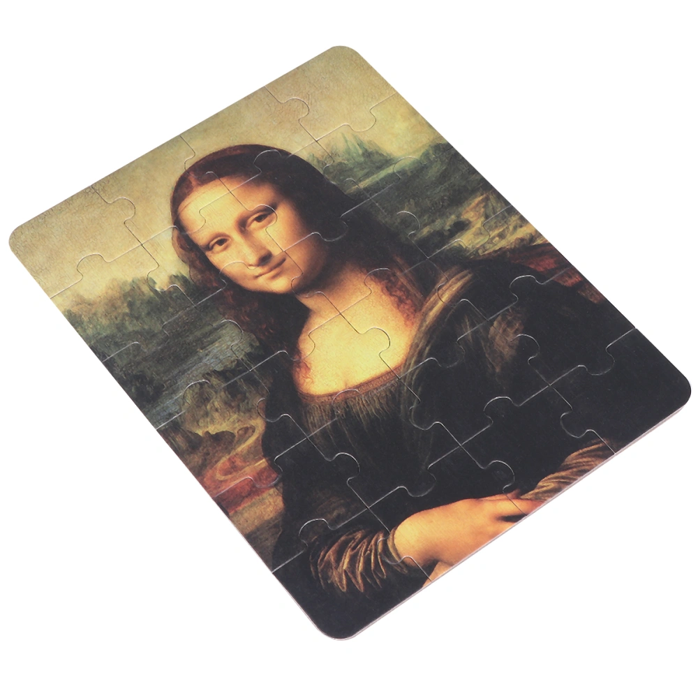 1Pc Fashion Jigsaw Creative Jigsaw Puzzle for Fun Oil Painting Jigsaw for Adult without Frame