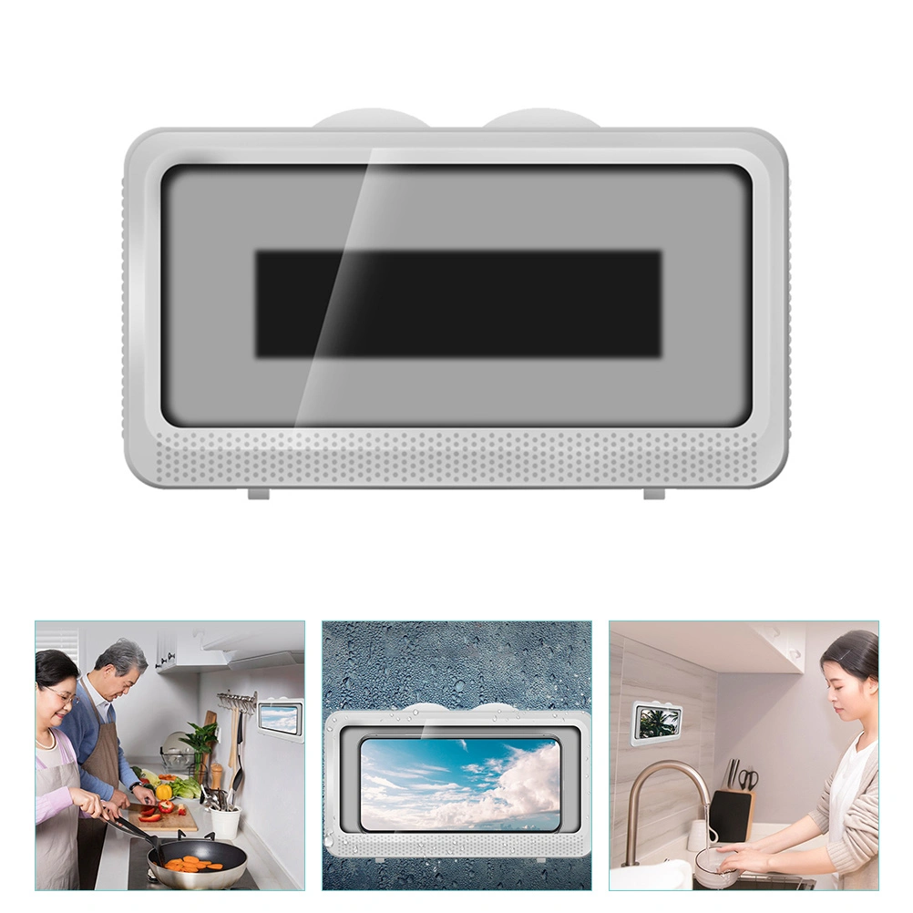 Shower Phone Holder Bathroom Waterproof Phone Stand Wall Amount Phone Holder