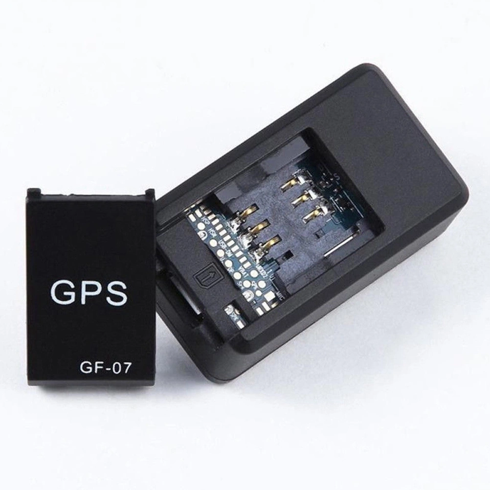 2pcs Mini Magnetic GPS Locator Car High Magnetism Non-installation GPS Tracking Locator Anti-lost Anti-theft Device Locator (Black)