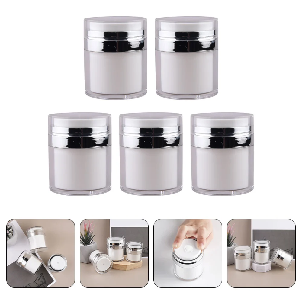 5pcs Lotion Dispenser Bottles Convenient Pump Lotion Sub Bottles Cream Bottles