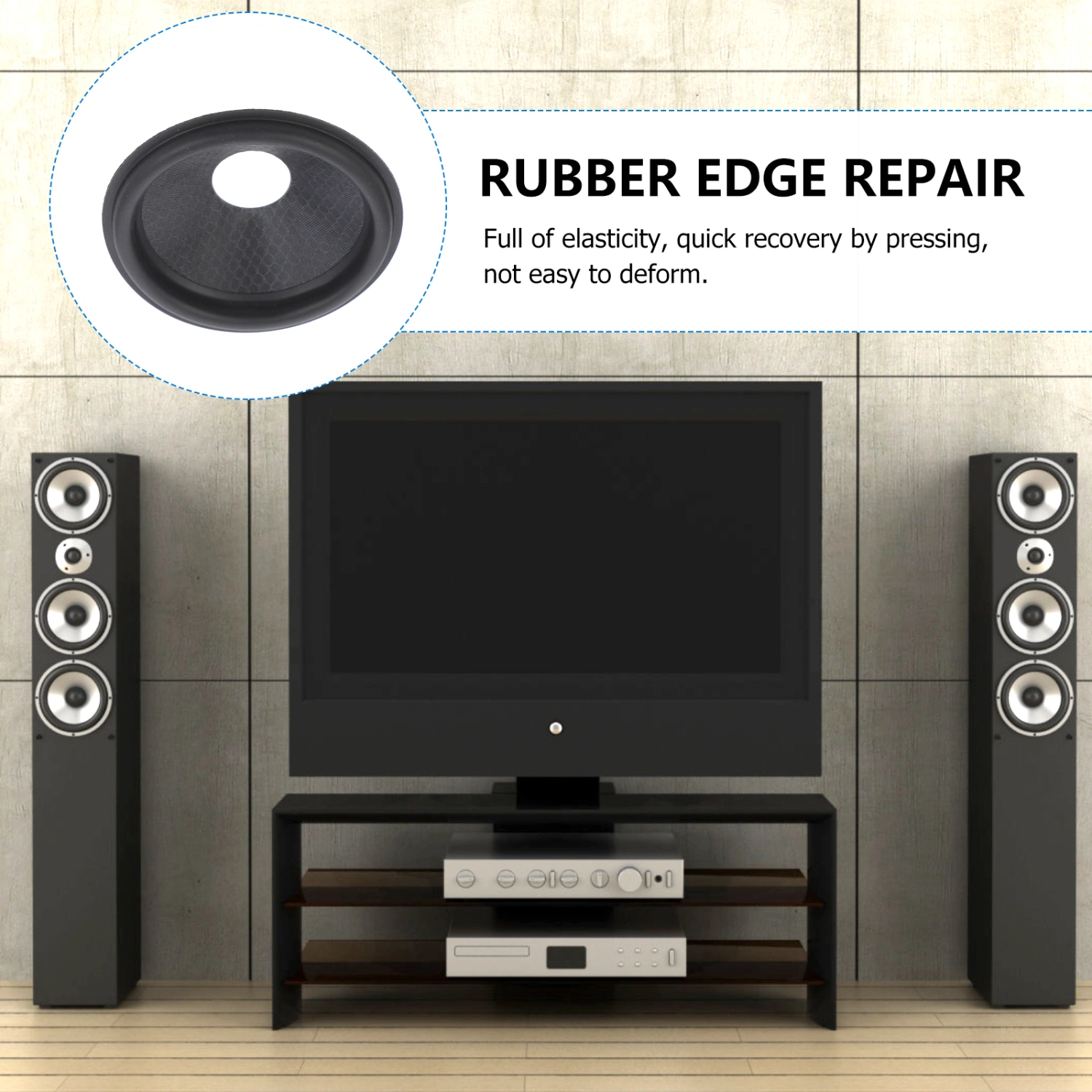 Speaker Cone Replacement 5 Inch Loud Speaker Cone Loudspeaker Accessory