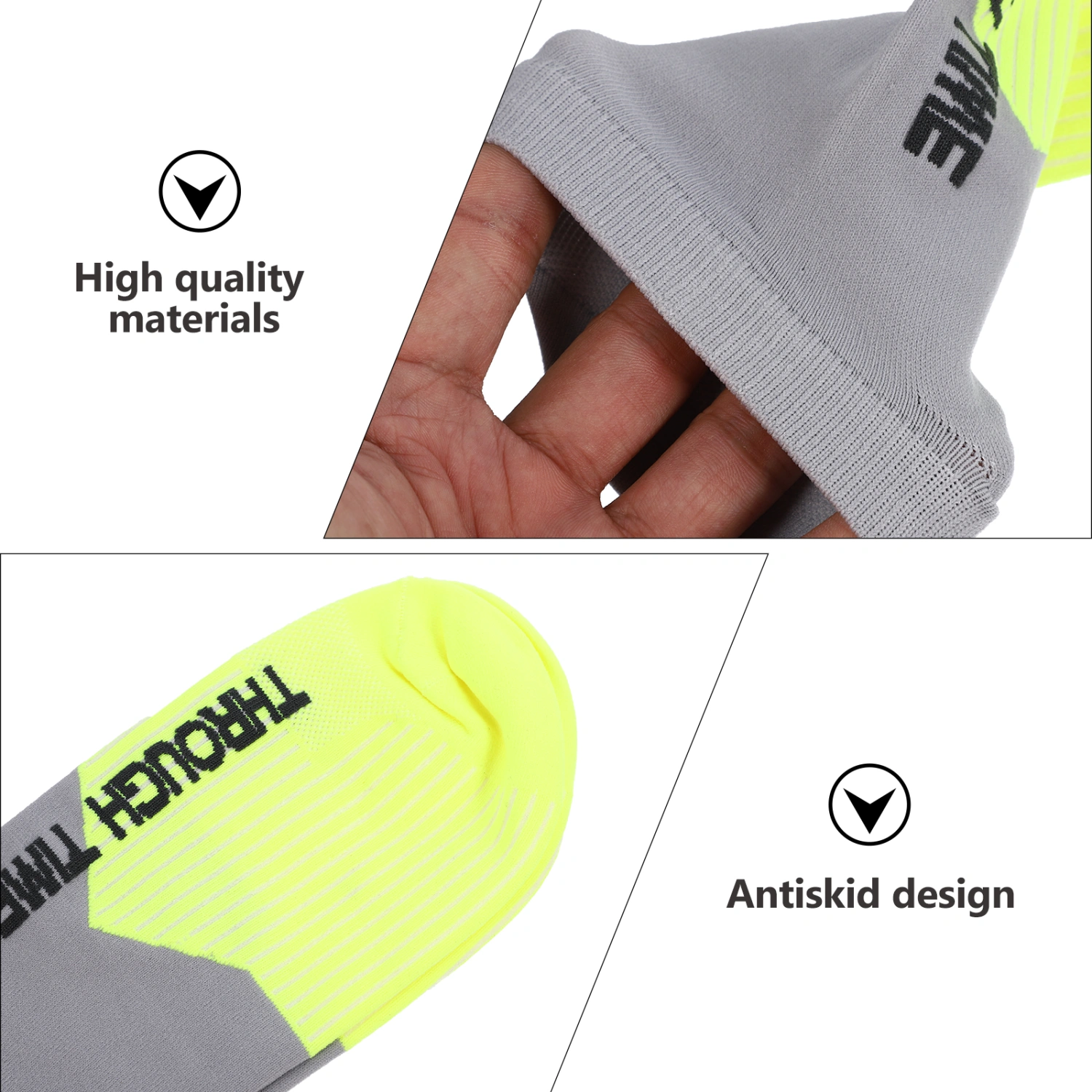 1 Set 3 Pairs Low Cut Socks Summer Breathable Running Socks (Assorted Color)