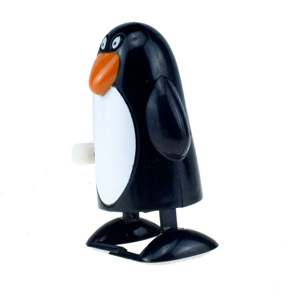 Creative Penguin Clockwork Wind Up Toys Fun Cartoon Educational Toys Party Favors Great Gift for Kids