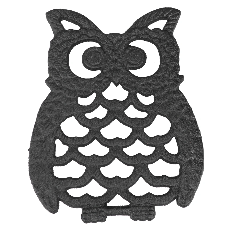 Kitchen Mat Simple Kitchen Non-slip and Anti-Ironing Coasters Iron Anti-hot Pad for Home Kitchen (Owl Pattern)