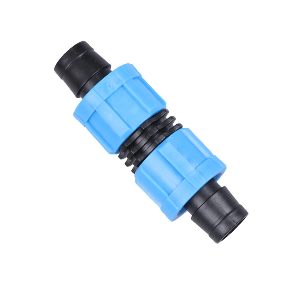 10pcs 16mm Gardening Drip Irrigation System Pipe Connection Fittings Hose Connector Garden Accessory for Home Garden (Straight Pattern, Suitable for 16mm Drip Irrigation Zone) 