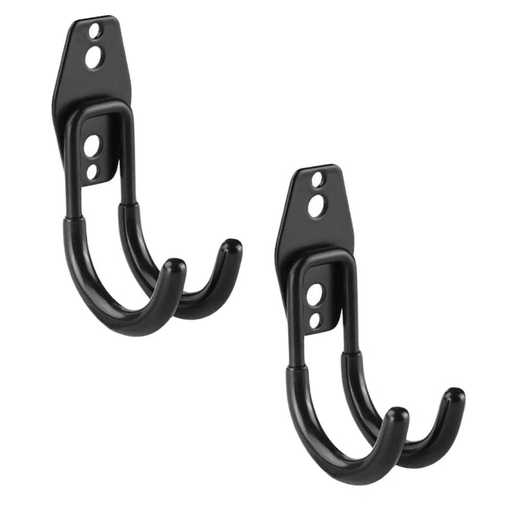 2pcs Durable Heavy Stuff Hooks Pretty Hanging Hooks Practical Garage Wall Hooks