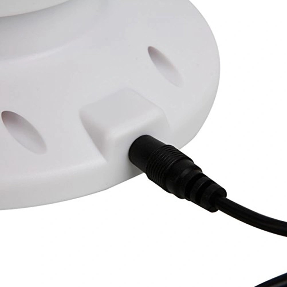 USB Powered Tower Shape Fan Mini Size Leafless Handheld Fan Cold Air Fan(White)