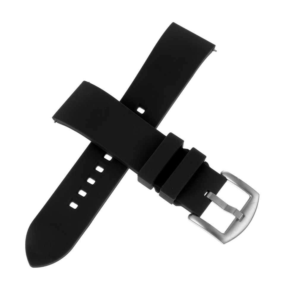 1 Pc Fashionable Watch Band Silicone Wrist Strap Watch Band for Men and Women