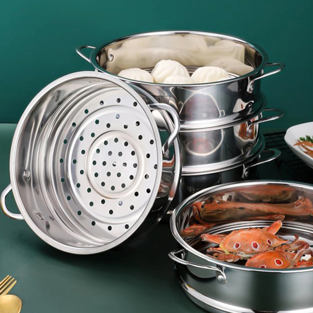 Stainless Steel Food Steamer Kitchen Steaming Rack Food Steaming Tool for Home