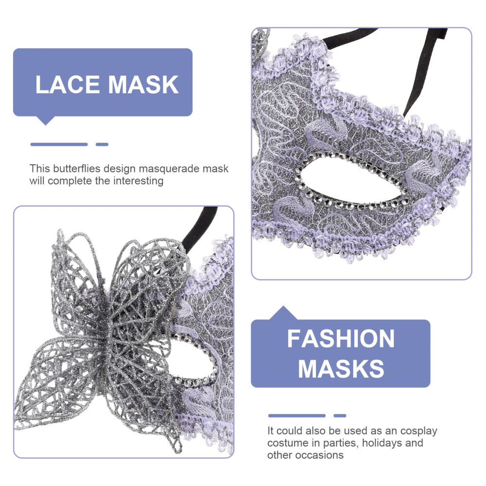 Masquerade Ball Masks Lace Butterfly-designed Masks Eye Masks for Women