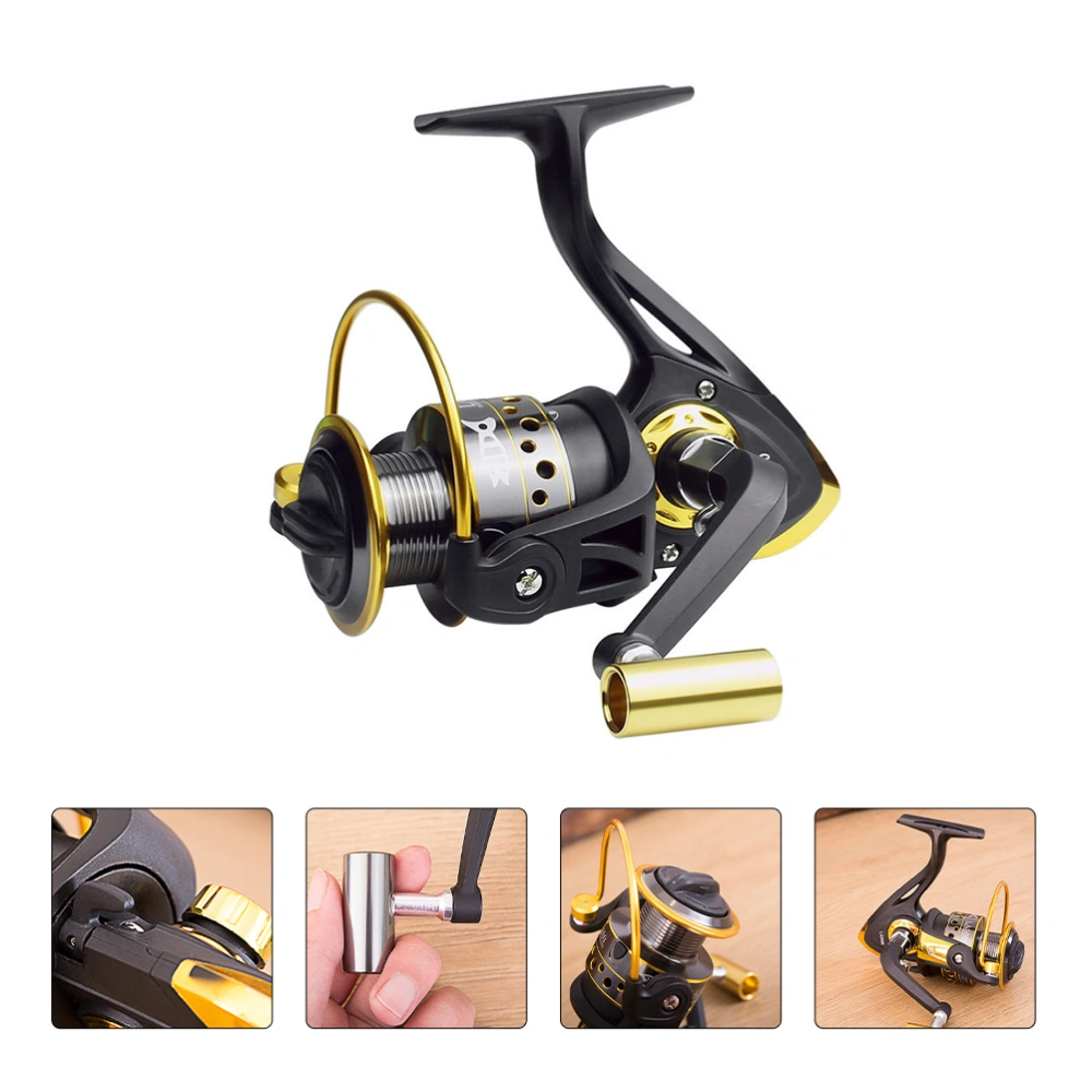 Fishing Reel Beginner Professional Fishing Reel Metal Body Fishing Reel