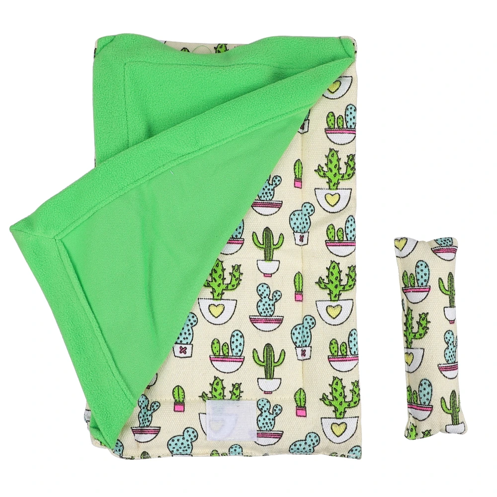 1 Set Reptile Sleeping Bag Reptile Pets' Sleeping Habitat Bed with Blanket