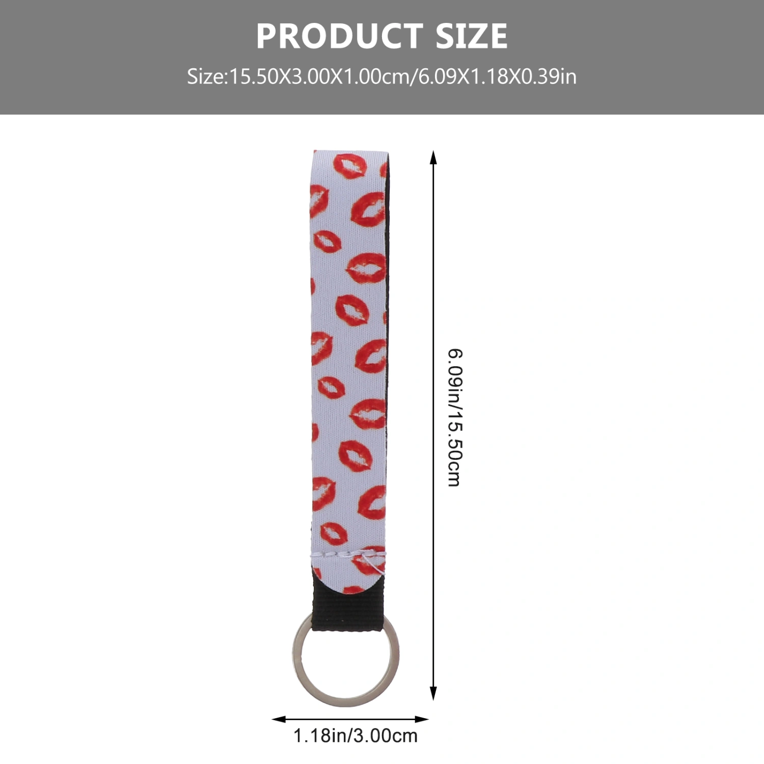 5pcs Colorful Wrist Straps Multifunctional Key Chain Key Hanging Straps Key Lanyard