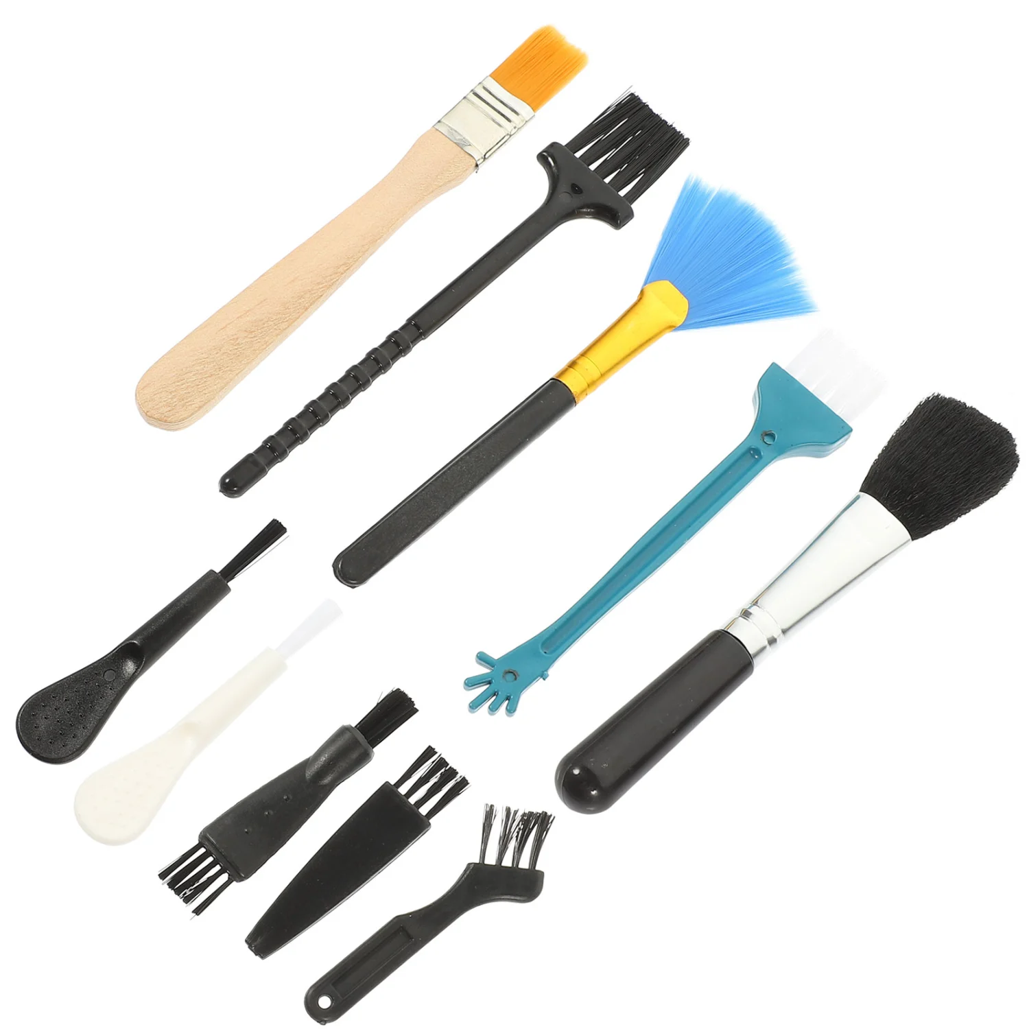 1 Set/10PCS Computer Keyboard Brush Multipurpose Electronics Cleaning Brush