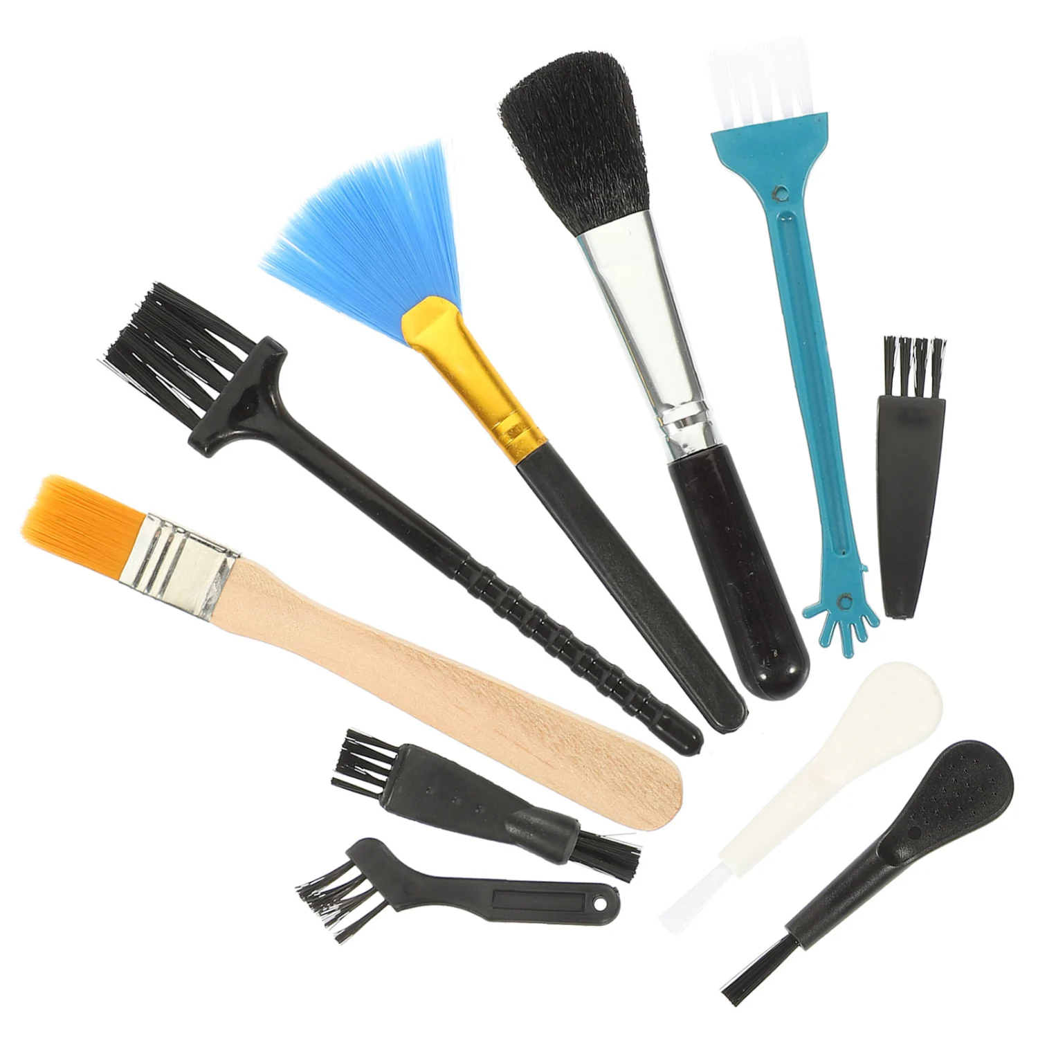 1 Set/10PCS Computer Keyboard Brush Multipurpose Electronics Cleaning Brush