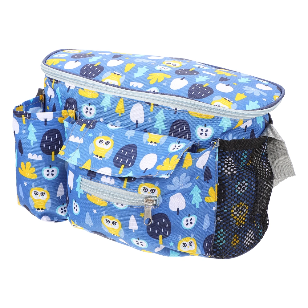 Cartoon Stroller Bag Diaper Organizer Bag Stroller Attachments Bag Mummy Bag