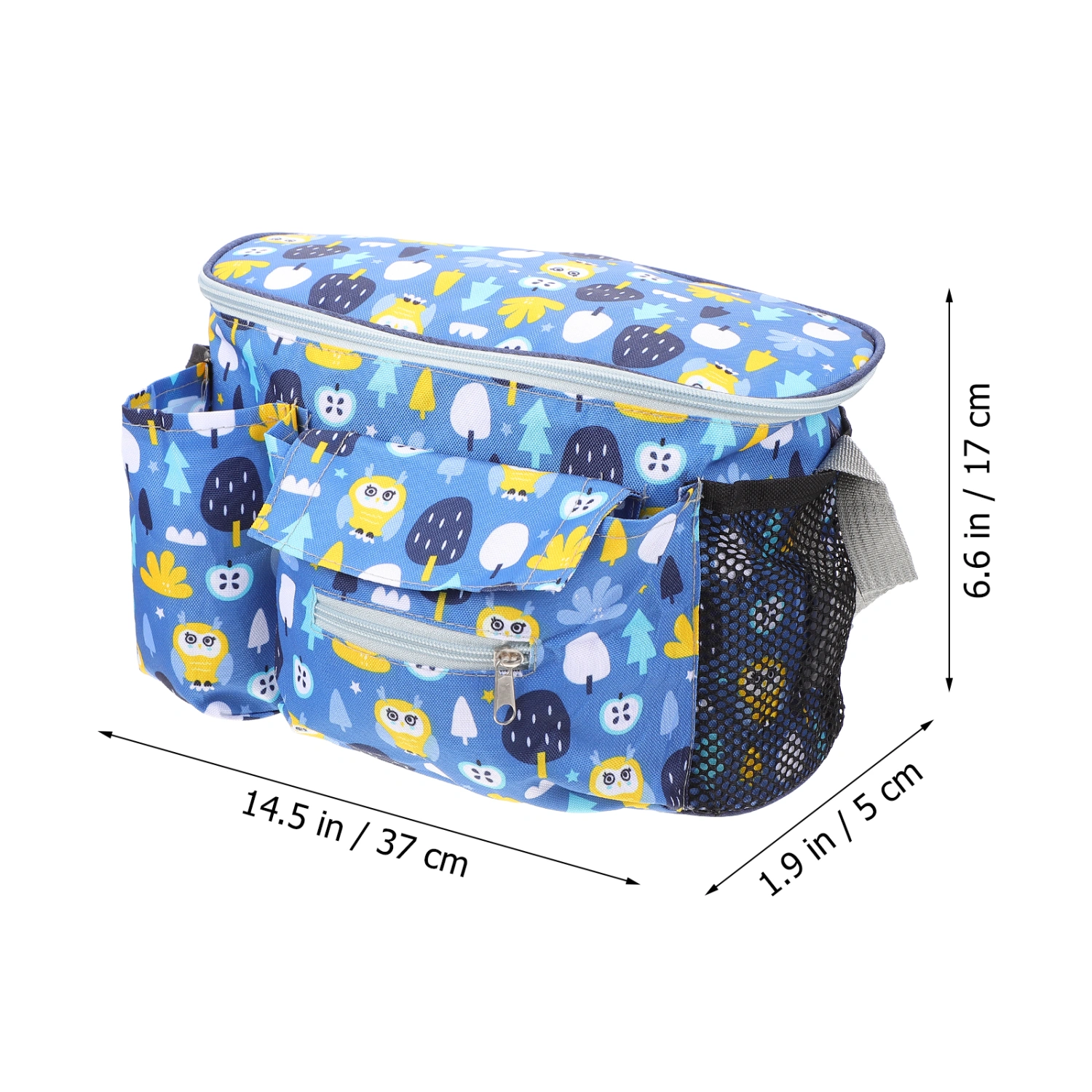 Cartoon Stroller Bag Diaper Organizer Bag Stroller Attachments Bag Mummy Bag