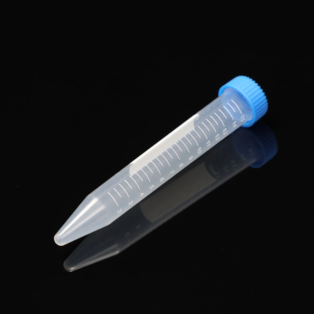 30pcs Centrifuge Tube 15ml Test Tube With Screw Caps Atomization Tube Supply