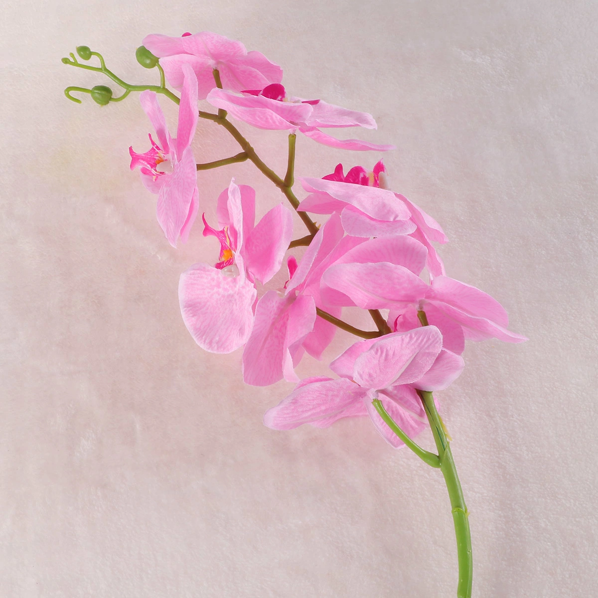 Artificial Orchid Flower Plant Home Decoration (Pink)