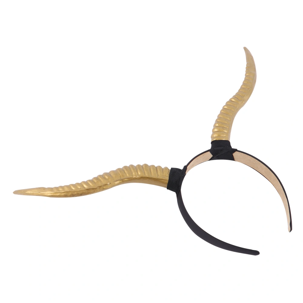 Simulation Antelope Horn Headband Halloween Hair Cosplay Gothic Headpieces