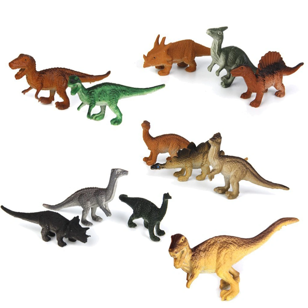 12pcs PVC Model Dinosaur Figures Kids Toy