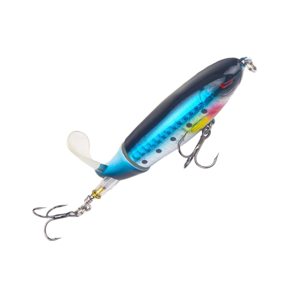 13G Fishing Lure Bait Artificial Hard Bait Salmon Bass Fishing Lures Fishing Tackle Accessories Rotating Tail Tackle (8#)