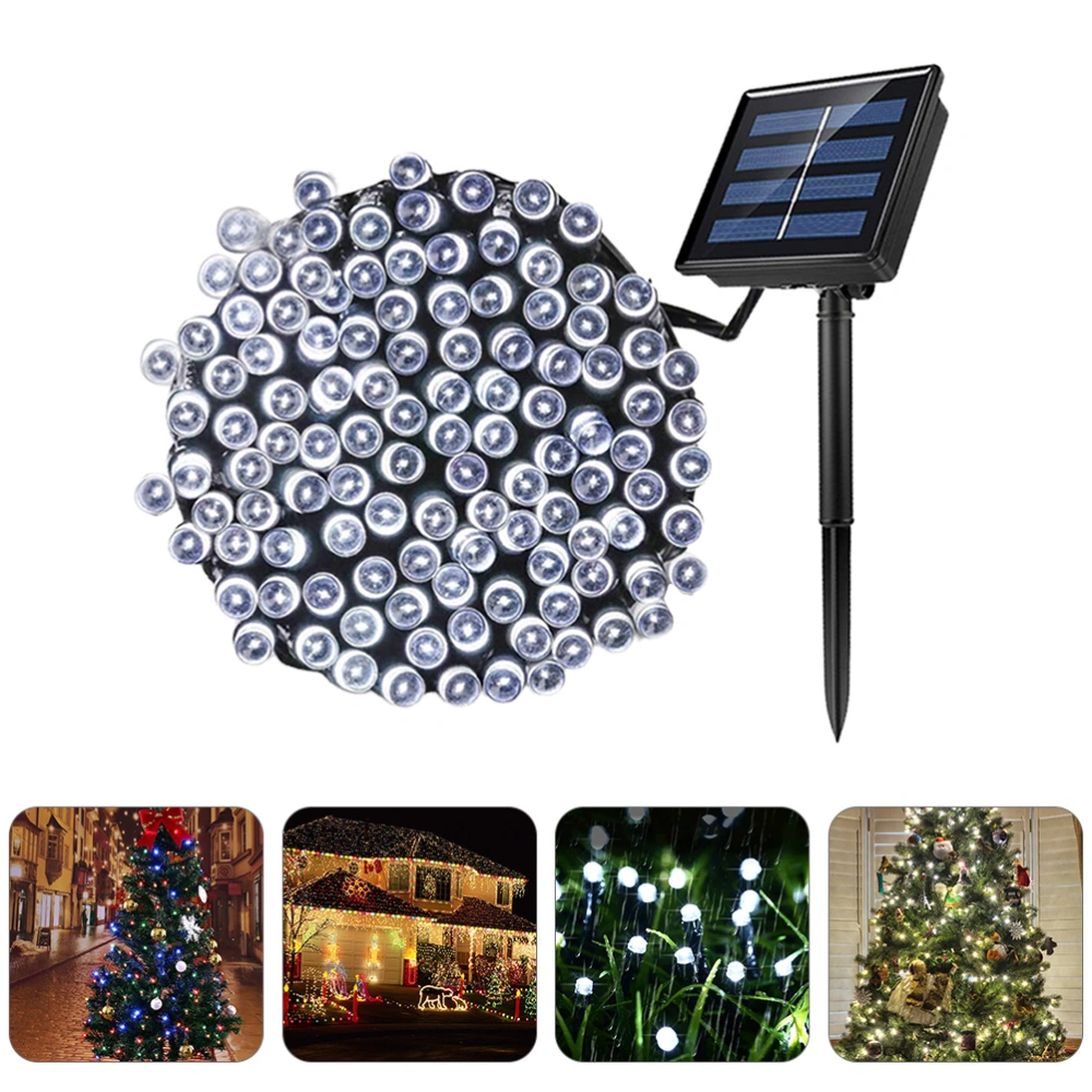 2 Sets 10M Solar LED String Light Outdoor Garden Waterproof 100 LED Lamp String