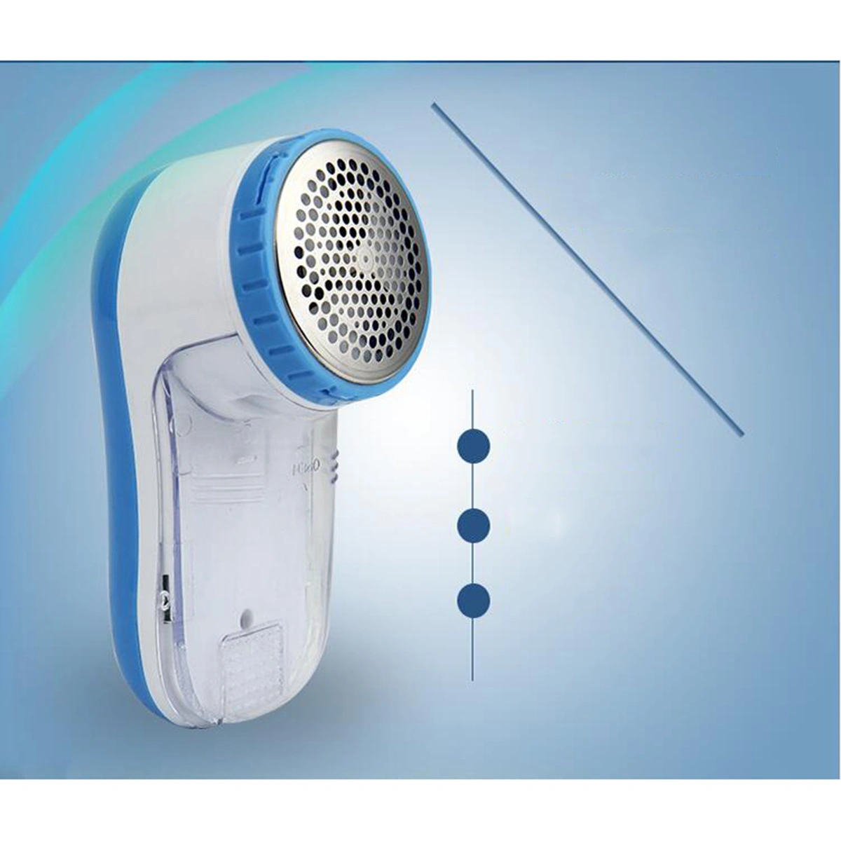 Lint Remover Fuzz Fabric Shaver Fluff Remover for Clothes Carpet Curtain Sweater USB Charger (Blue)