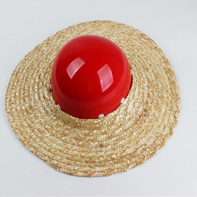 Hard Hat Sun Shade Straw Sun Shade Hat Sunshade Visor  Hard Hat Straw Sun Visor for Workers