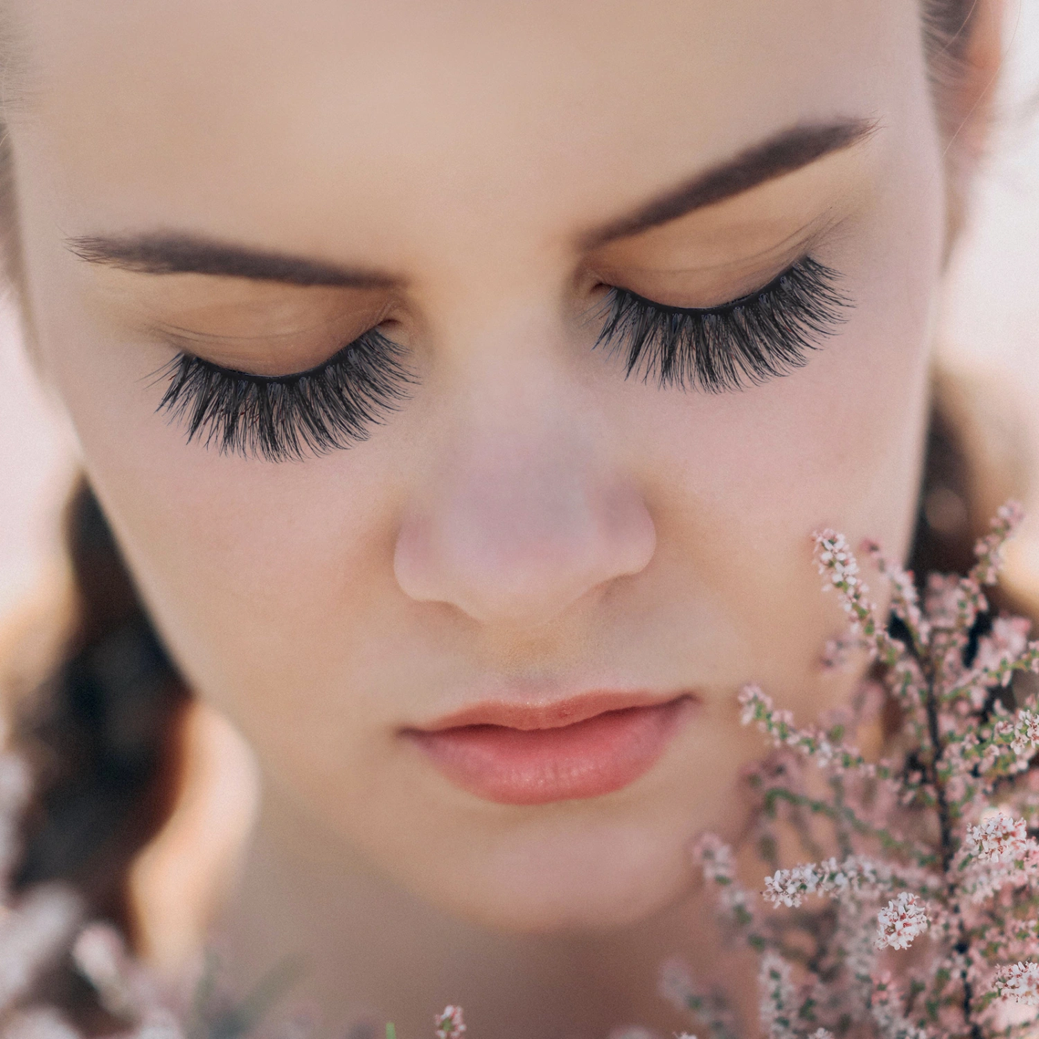 5 Pairs 3D Natural Extension Eyelashes Fake Eyelashes Simulation Eyelashes