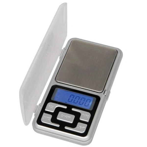500g * 0.1g LCD Display Pocket Electronic Scale Jewelry Scale with Blue Backlight
