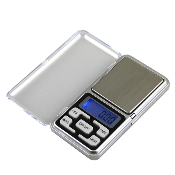500g * 0.1g LCD Display Pocket Electronic Scale Jewelry Scale with Blue Backlight