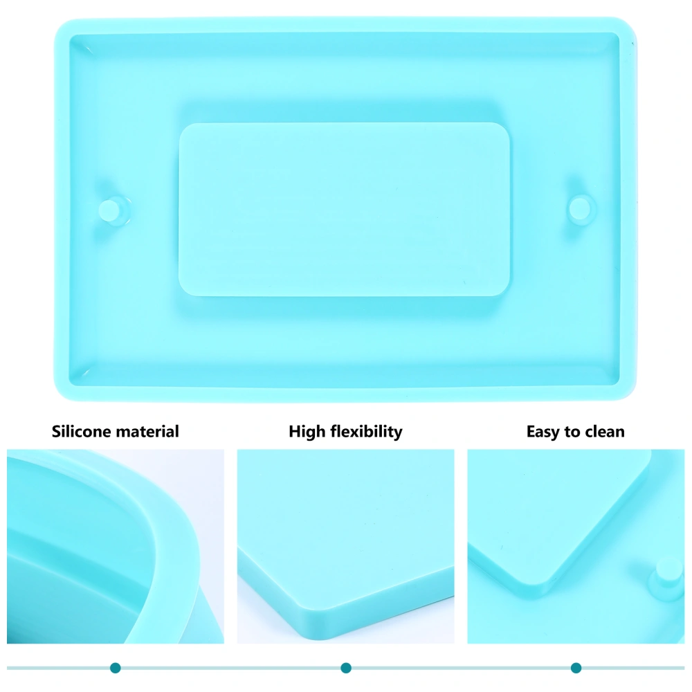 Practical Switch Panel Mold DIY Silicone Mould Simple Crystal Epoxy Mold