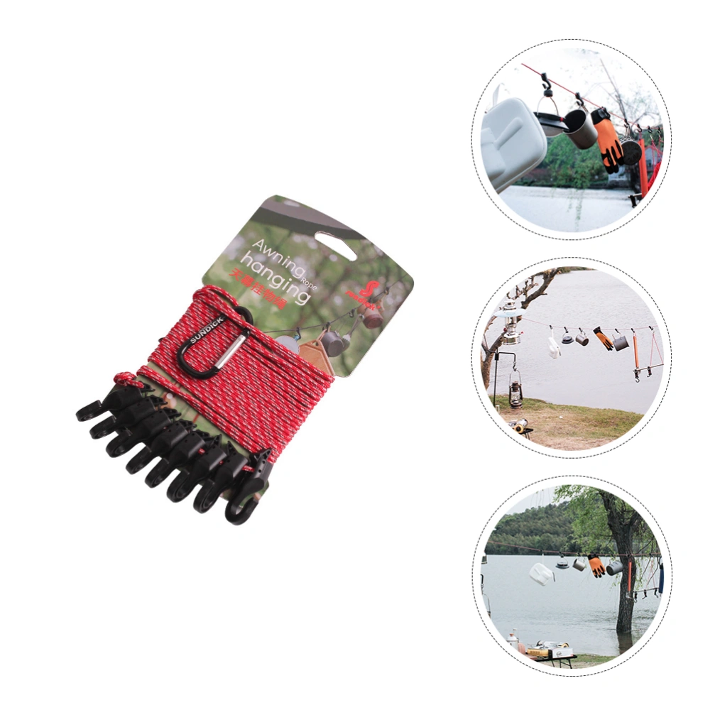 Multifunctional Clothesline Camping Clothesline Lanyard Outdoor Hanging Rope